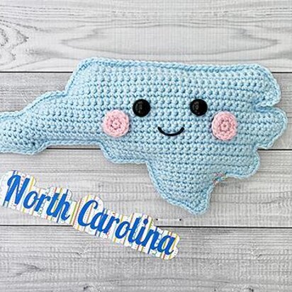 State of North Carolina Kawaii Cuddler®