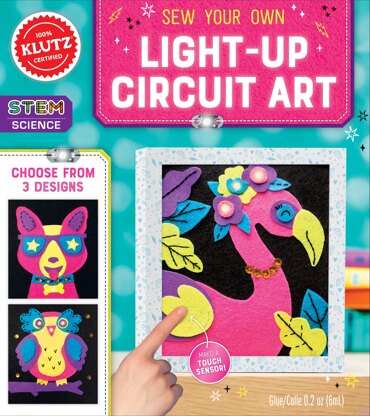Klutz Sew Your Own Light-Up Circuit Art - 585703