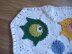 Fish puzzle baby blanket