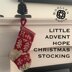 Little Advent Hope Stocking