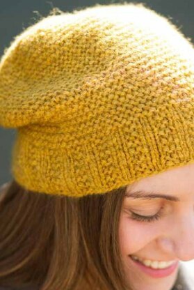 Downy Garter Hat & Mitts in Juniper Moon Farm Stratus - J43-01 - Downloadable PDF