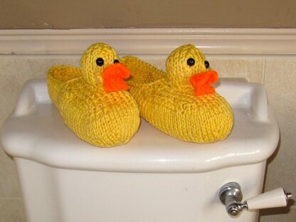 Rubber Duck (Ducky) Bathroom Slippers