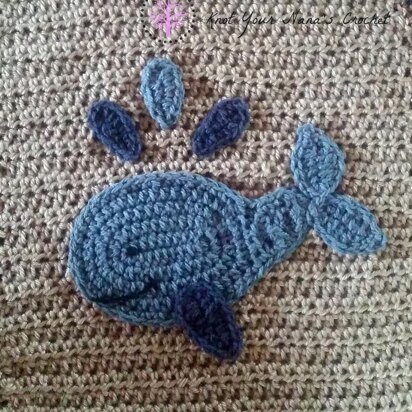 Whale Applique