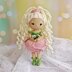 Peonia the Peony Doll