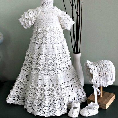 Little Ruffles Baptism Outfit