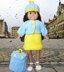 Travel Time Set, Knitting Patterns fit American Girl and other 18-Inch Dolls