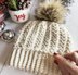 Emery cluster stitch beanie