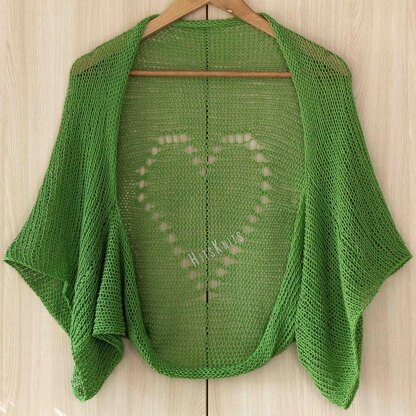 Lace Heart Summer Shrug