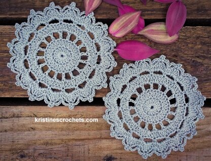 Decorative Coaster Written Pattern
