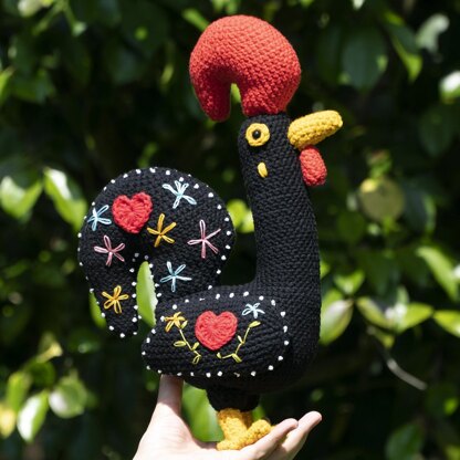 Amigurumi Galo de Barcelos