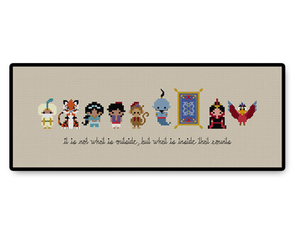 Aladdin Bite Size - PDF Cross Stitch Pattern