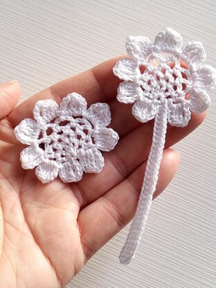 Sunflower crochet pattern