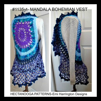 1135yt- Mandala Vest