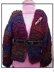 620 WOMEN'S CARDIGAN, CROCHET SWEATER