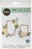 Sizzix Thinlits Dies By Lisa Jones 12/Pkg - Geo Floral Frame
