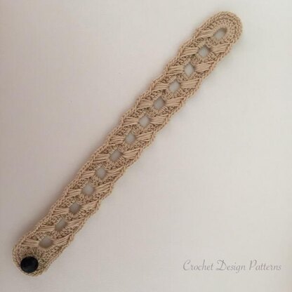 Curb Chain Bracelet for Men Best present / gift for fathers in Father’s Day -Crochet Pattern