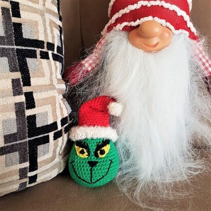 Grinch Ornament Amigurumi