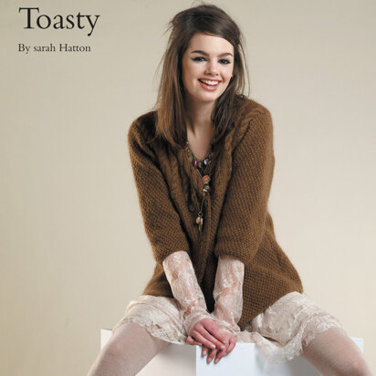 Toasty Cardigan in Rowan Kid Classic