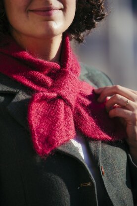 Polka Bow Scarf