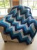 EASY Chevron Granny Square Throw