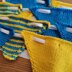 Ukrainian flag bunting