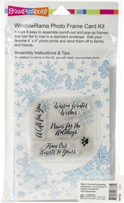 Stampendous Windowrama Card Kit - Winter