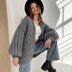 Chunky knit Balloon Sleeve Cardigan