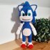 Sonic the hedgehog - cartoon character