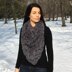 Arrow triangle shawl