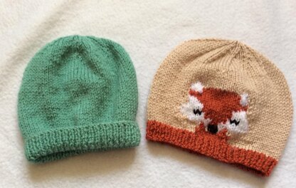 Fox Cub Hat & Booties