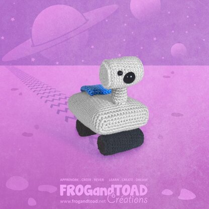 CHIBI - Space Travel Astronaut Rocket Rover / Voyage Spatial Spationaute Fusée Espace - Amigurumi FROGandTOAD Créations