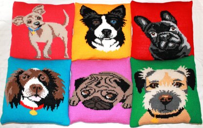 Ruby Cavalier King Charles Spaniel Cushion Cover