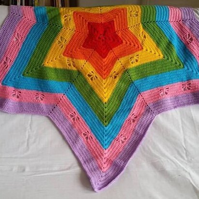 Butterfly Star Blanket