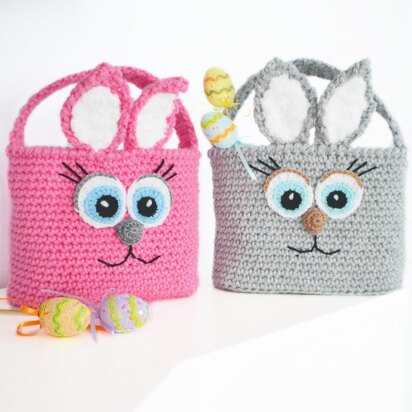 Bunny Basket. Rabbit Handbag. Easter Egg Hunt. My First Bunny Bag