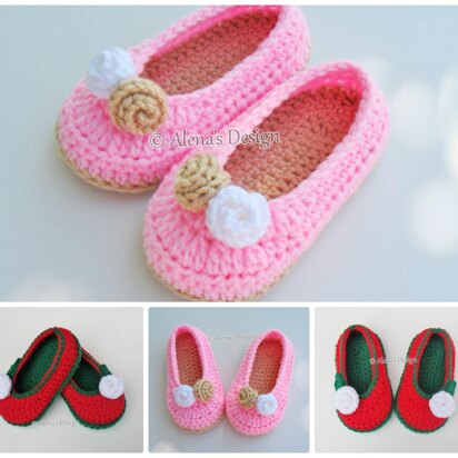 Toddler Rose Slippers