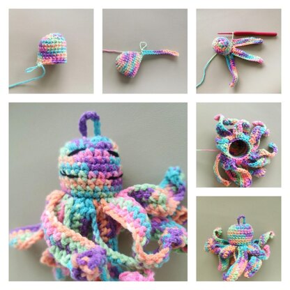 Octopus Keychain