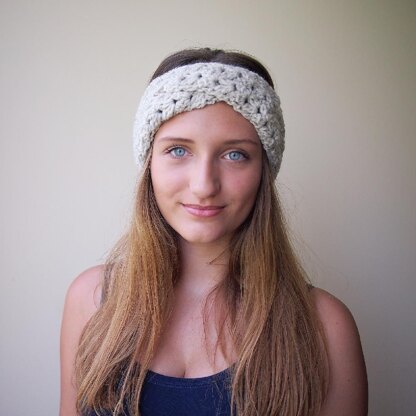 Lace turban headband