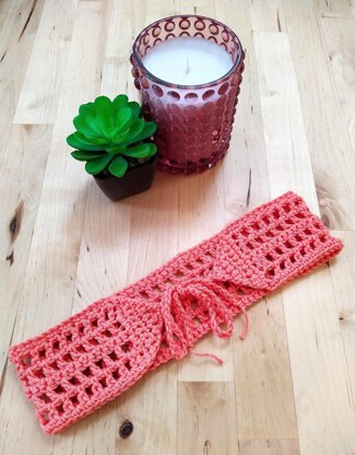 Crochet Pattern - Lattice Headband