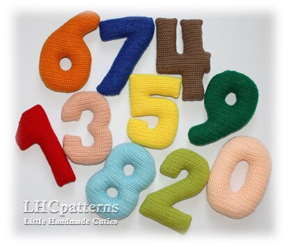 Numbers Crochet Pattern