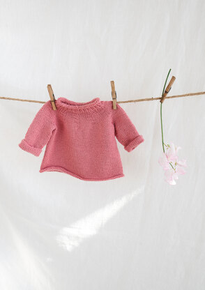 Buddy Jumper in Rowan Baby Cashsoft Merino (DE) - RB002-00008-DEP - Downloadable PDF