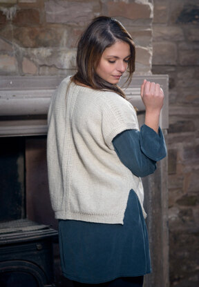 Slipped Stitch Vest in The Fibre Co. Luma - Downloadable PDF