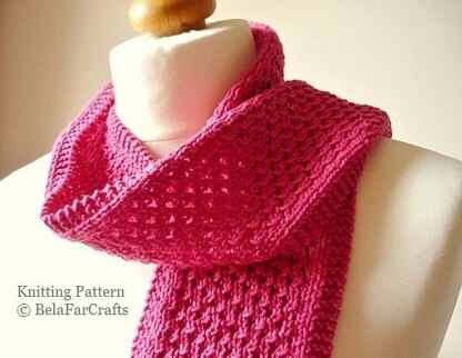 Cotton Eyelet Scarf