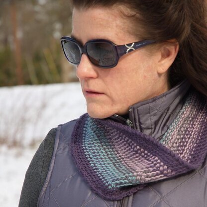 Scrappy Split Stitch Cowl