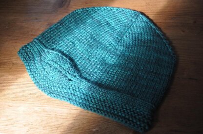 Knitting School Dropout Lu Leaf Hat for All Ages PDF