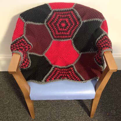 Tessellating Hexagon Throw