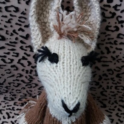 Llama - knitting pattern