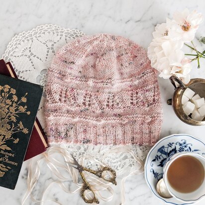 Victoria Sponge Hat - knitting pattern