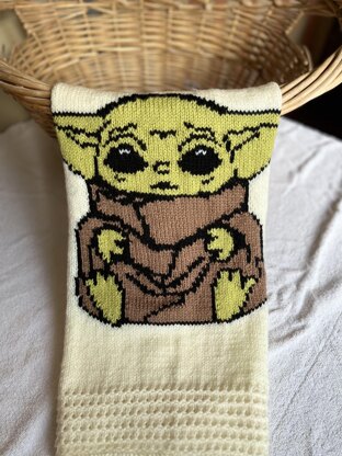 Baby Yoda Baby Blanket