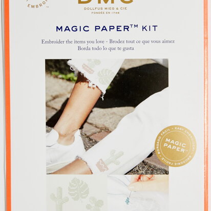 DMC Cactus Cross Stitch Kit - 24cm x 16cm