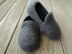 Men's Loafer Slippers Felted Knit